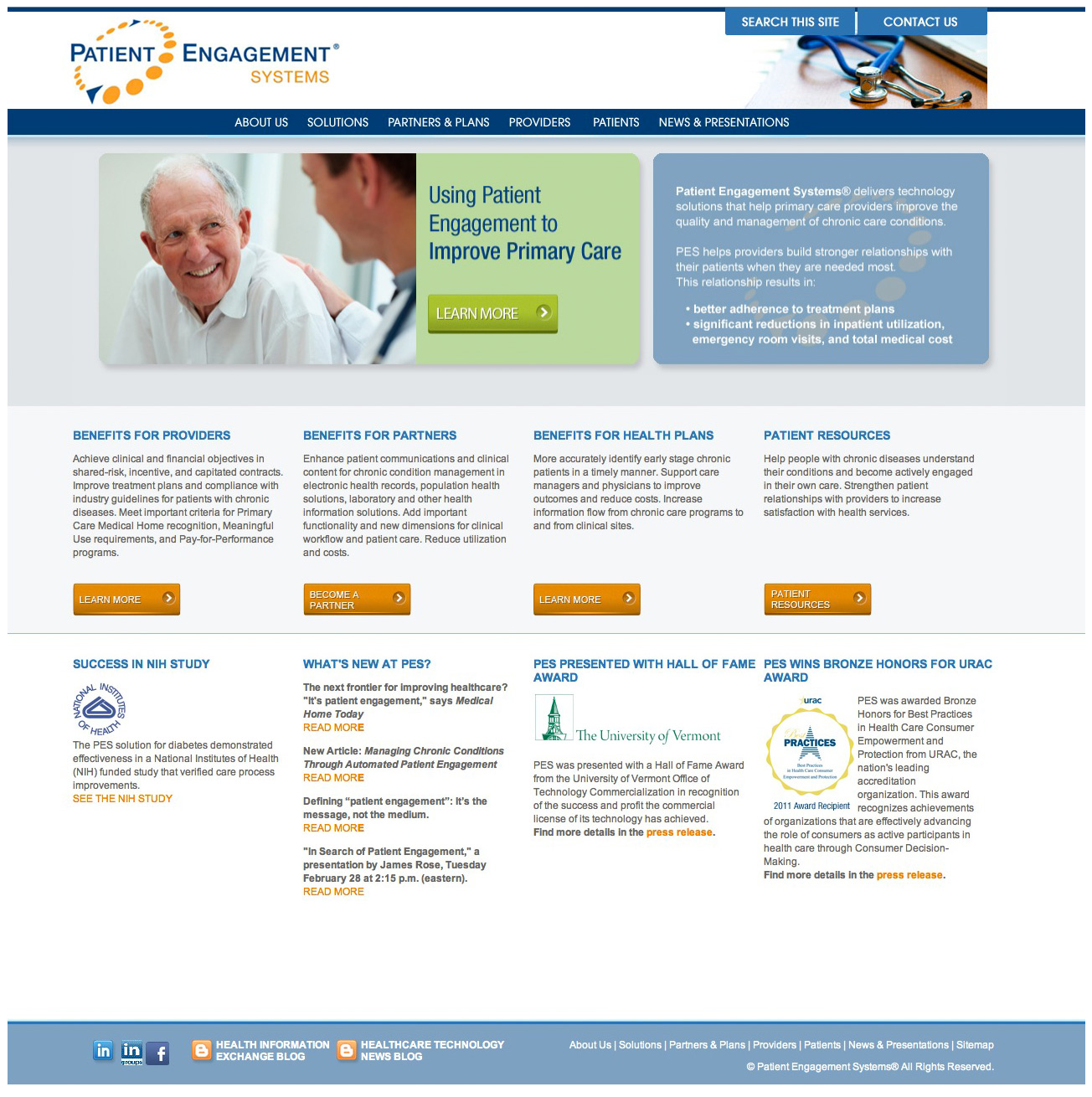 Patient Engagement Systems Web Design