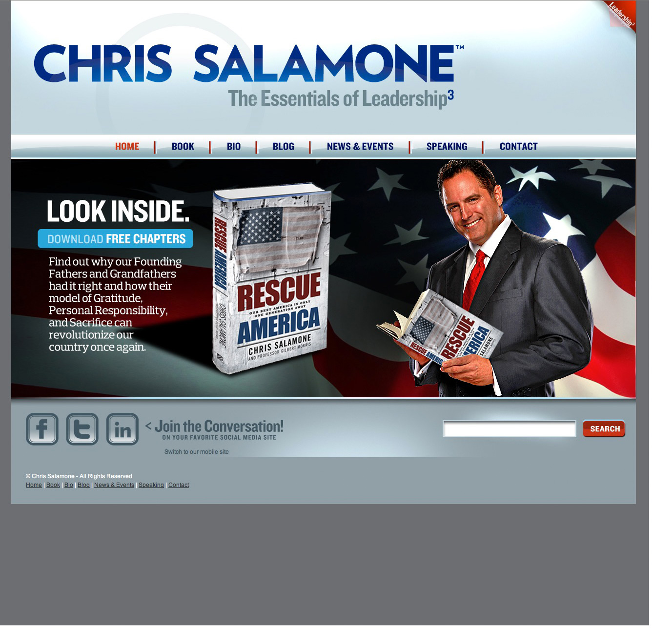 Chris Salamone Web Sites