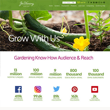 Gardening Know How: UI / UX Redesign